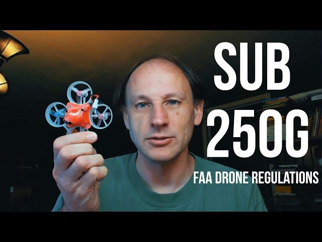 FAA Regulations for Drones Under 250 Grams