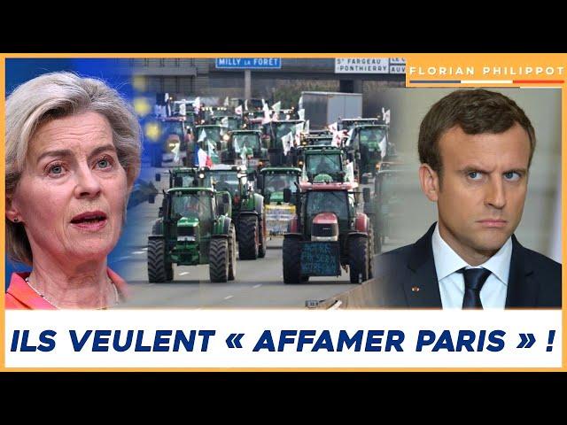 « Affamer Paris » : les agriculteurs français montent un énorme coup !