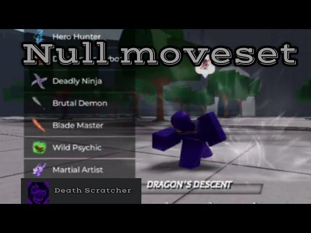 Null moveset [2nd Ult moveset]