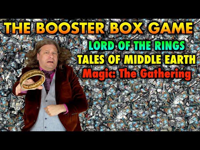 Let's Play The Booster Box Game for Magic: The Gathering! Tales Of Middle Earth, Lord Of The Rings!