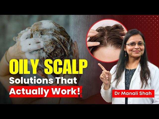 How to Manage Oily Scalp & Prevent White Hair Naturally: Dermatologist Tips! | HairMD, Pune