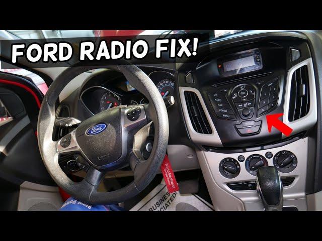 WHY THE RADIO DOES NOT WORK ON FORD, RADIO NOT TURNING ON