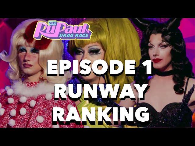 EPISODE 1 RUNWAY RANKING - RUPAUL'S DRAG RACE SEASON 14