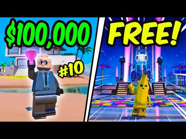 10 BEST LEGO Fortnite Brick Life Tips & Tricks you need to KNOW!