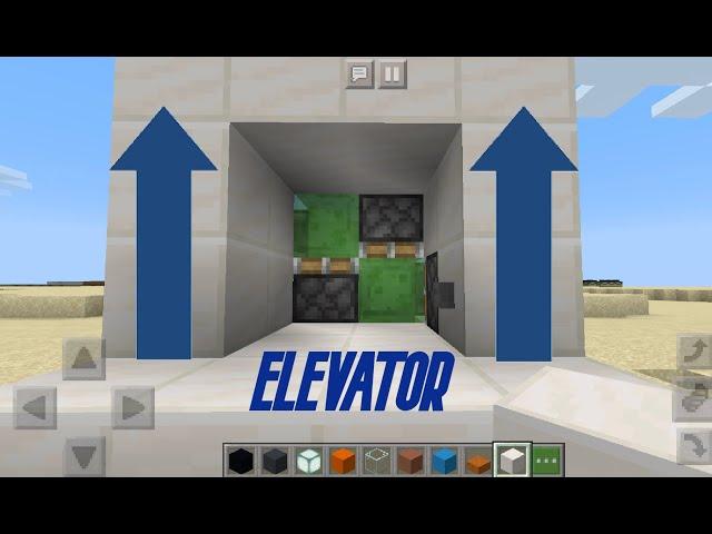 How To Make An Elevator In Minecraft Bedrock Edition