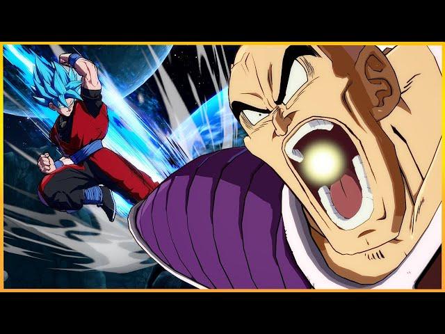 DBFZ ▰ This Nappa / Goku Blue Is Kinda OD【Dragon Ball FighterZ】