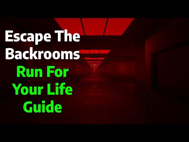 Escape The Backrooms | Level Run For Your Life Guide/Tutorial