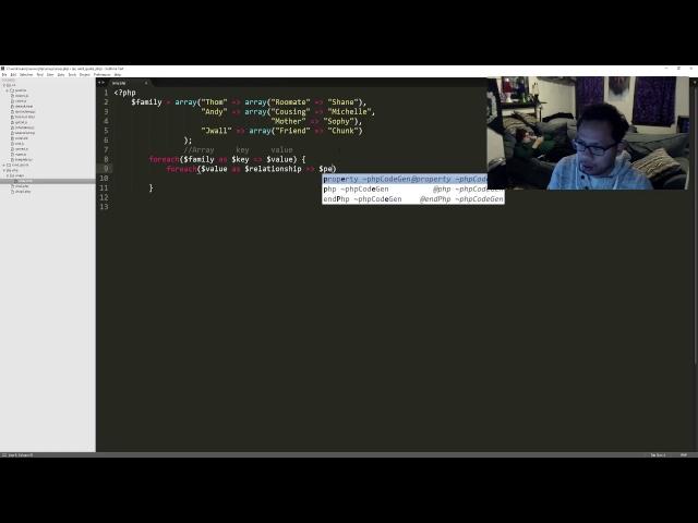 Looping through multidimensional array with PHP