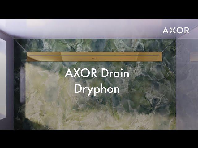 AXOR Drain | Dryphon technology