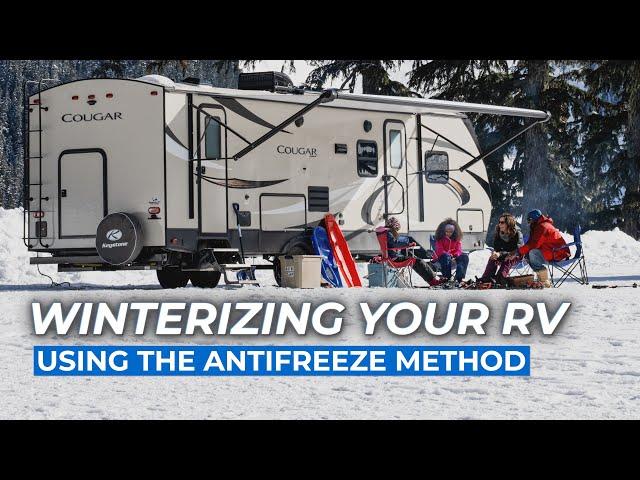 How to Winterize your RV using Antifreeze