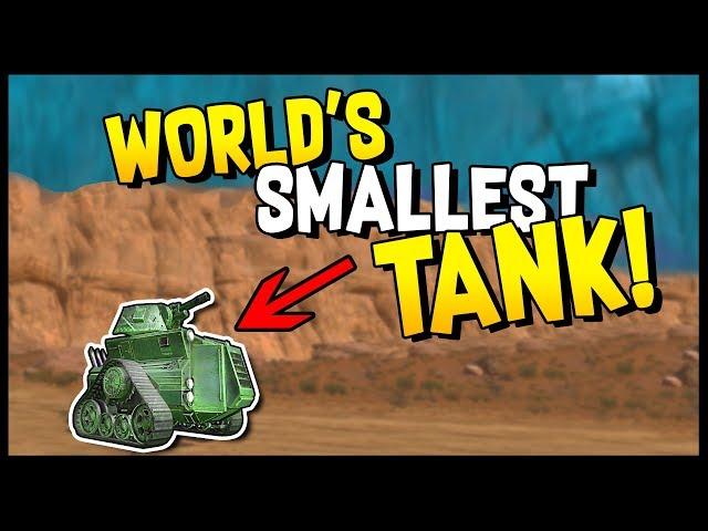 Crossout - WORLD'S SMALLEST TANK! Micro Tank! - Crossout Gameplay