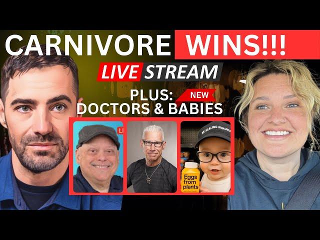 Carnivore Wins! Jen, Kerry, Dr Kiltz, Dr Nelson & Baby Drs!!