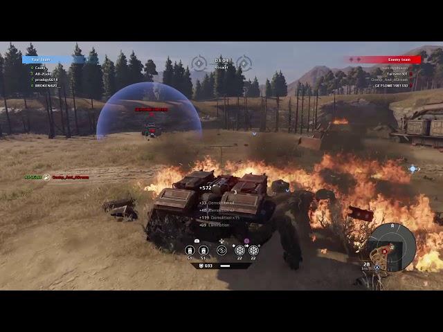 Crossout  T4HM vs LMN8