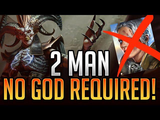 COOL 2 MAN TEAM FOR SAND DEVIL 25! NO GODSEEKER! | Raid: Shadow Legends