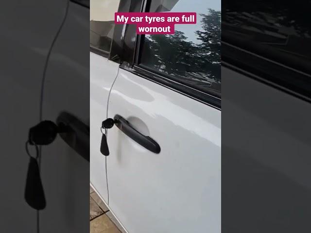 It's not safe to have these types of tyres on your car