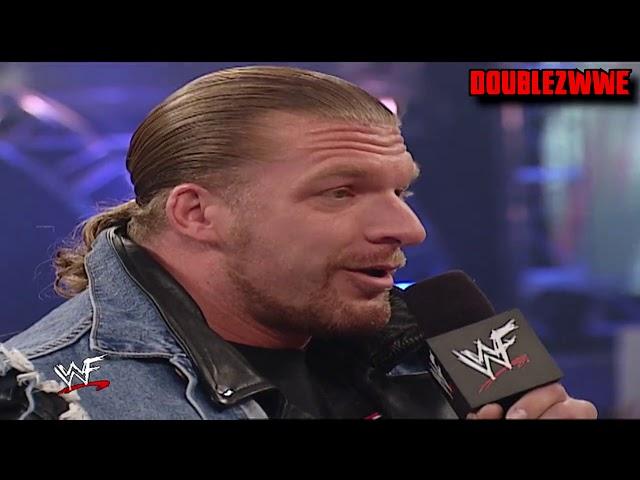 Chris Jericho Stephanie McMahon Triple H and Kurt Angle Segment