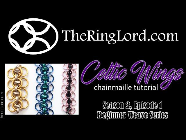 Celtic Wings - Beginner Weave Series - TheRingLord.com