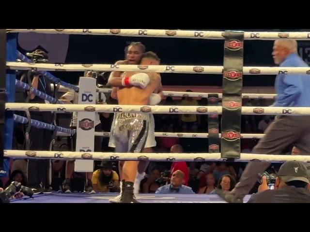 Final Round NABF Super featherweight Champion Jordan Short Dogg White vs Jason Sanchez in D.C.