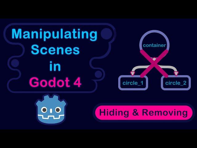 Godot 4 | scene manipulation (hiding and removing scenes)