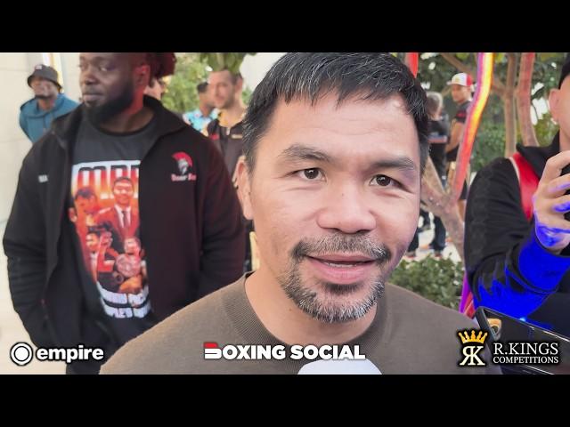 Manny Pacquiao REVEALS Return To Boxing, Floyd Mayweather Rematch