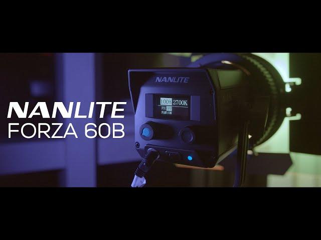 NANLITE FORZA 60B. Compact but POWERFUL LED Light! Full Review with Samples | by BRDNK Vision