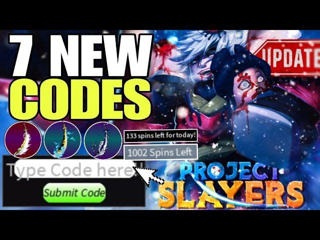 New! CodesPROJECT SLAYERS CODES AUGUST 2024 - PROJECT SLAYERS CODES - CODES PROJECT SLAYER