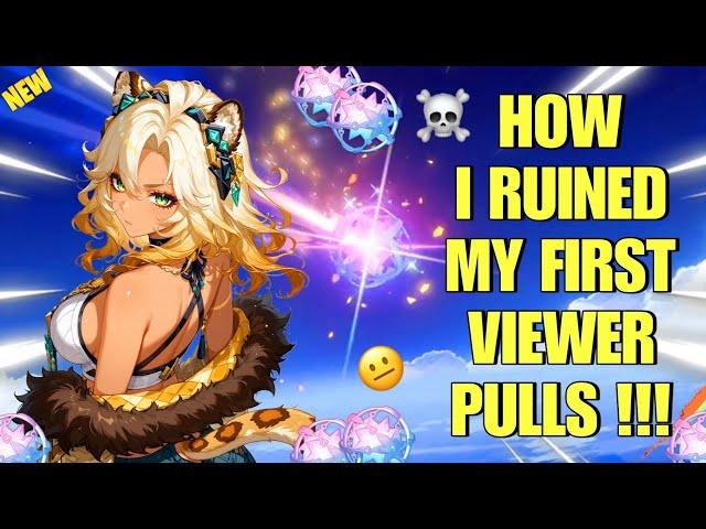 MY FIRST VIEWER PULLS & I GOT PENALTY FROM CHAT | PULLING FOR XILONEN | GENSHIN IMPACT