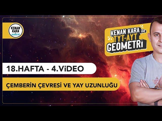 Çemberin Çevresi ve Yay Uzunluğu | GEOMETRİ KONU ANLATIMI (2024 Tayfa) (TYT-AYT)