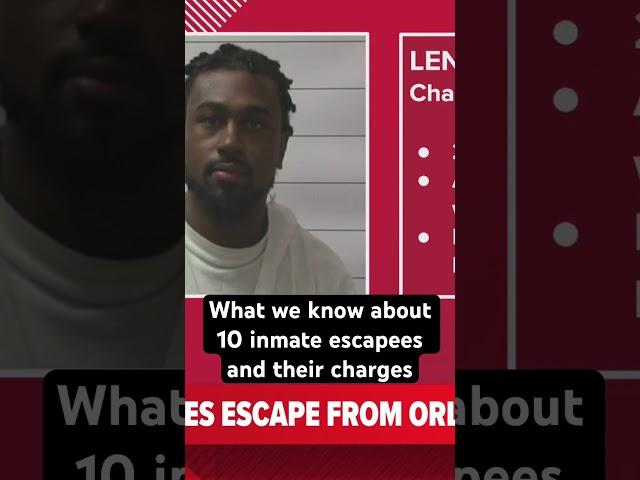 Here’s what we know about the inmates who escaped from Orleans Parish Jail.
