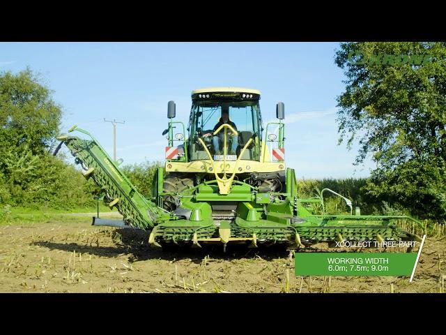 EasyCollect and XCollect – Maize headers from KRONE