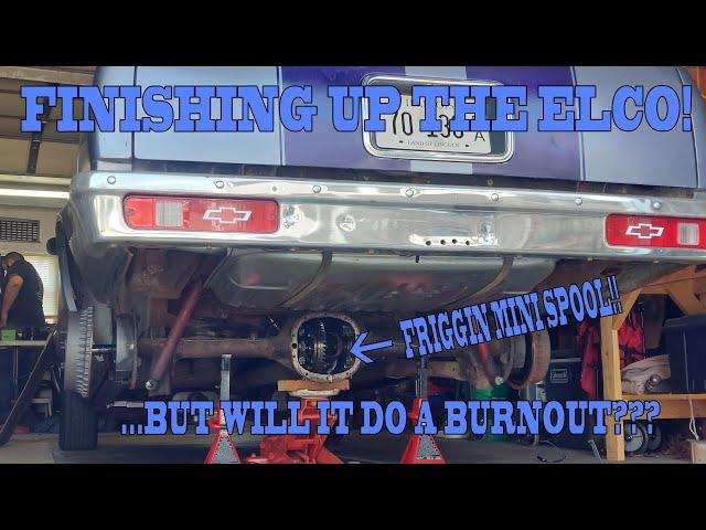 LS Swapping a 78 El Camino - Part 12 - Completing the Build! | FIRST BURNOUT!!