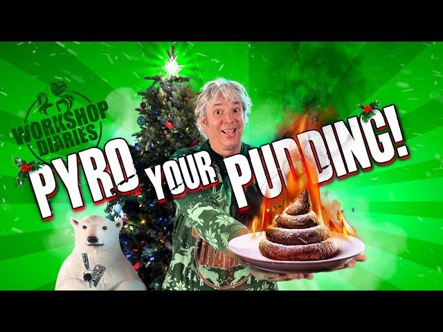 SALT or SUGAR? The BURNING Christmas Pudding Experiment!