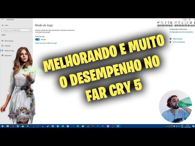 FAR CRY 5 FPS BAIXO COMO MELHORAR AS TRAVADINHAS E ENGASGOS NOS JOGOS