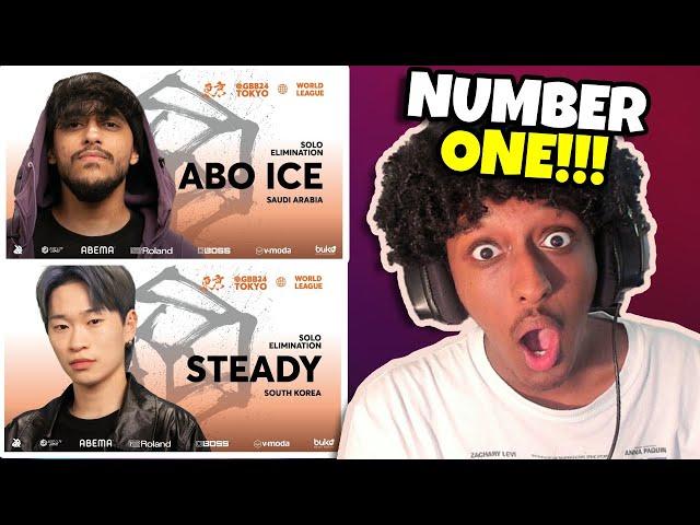 Yolow Reacts | ABO ICE & Steady | GBB 2024 WORLD LEAGUE  Solo Elimination