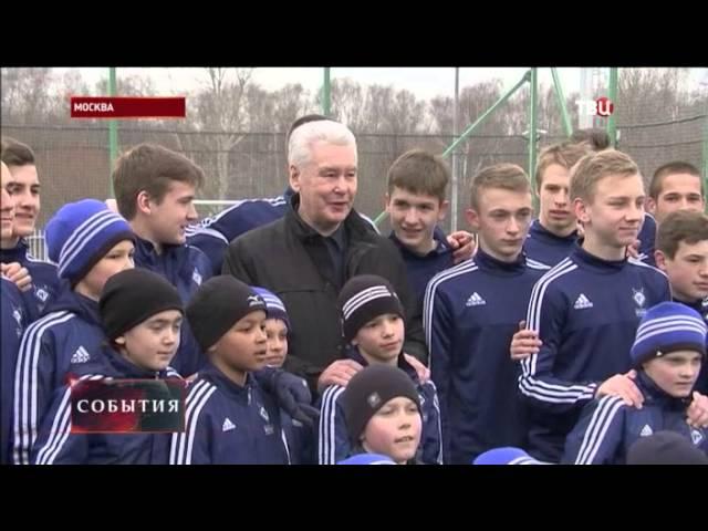 Сюжет TV "ТВЦ". С.С.Собянин открыл "Арену-Чертаново". 6 апреля 2016 года.