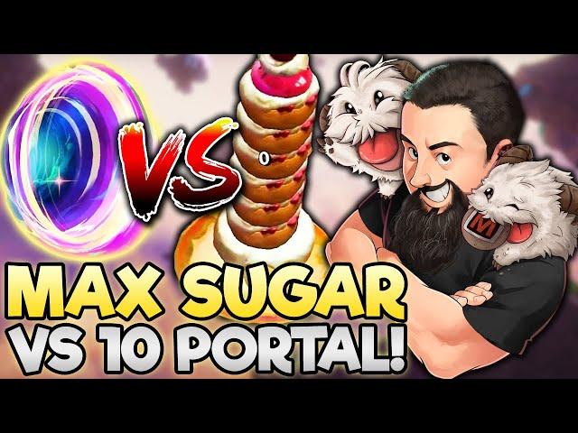 Max Sugar vs. 10 Portal - Who Would Win?! | TFT Magic & Mayhem | Teamfight Tactics