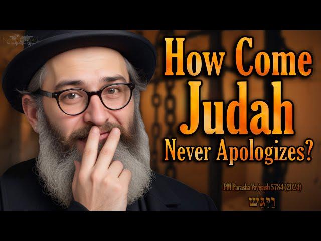 PM Parasha Vayigash 5784 (2024) - How Come Judah Never Apologizes?