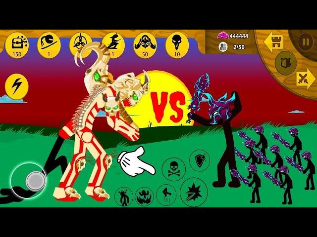 Final Boss TITAN Vs Army 999999 Swordwrath - Stick War Legacy