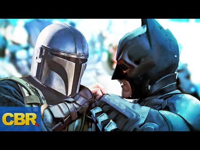 Mandalorian Vs Batman Battle