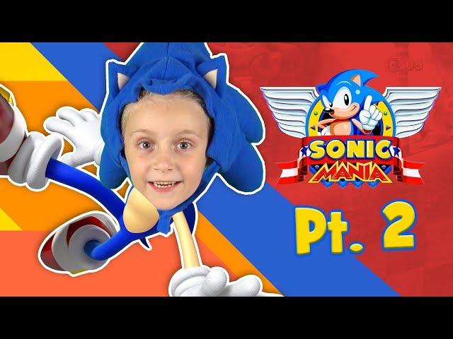 Little Flash plays Sonic Mania Part 2: Chemical Zone Level! / K-City