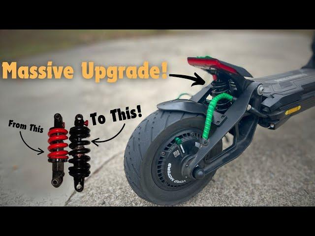 The Biggest Upgrade Yet! - Inmotion RS Lite Shock Upgrade