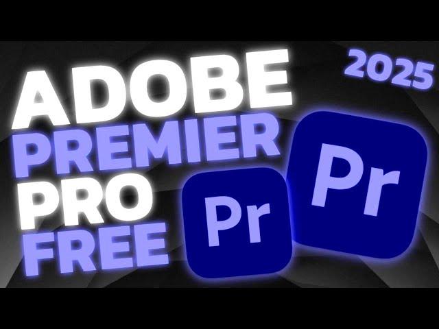  How to Get Adobe Premiere Pro FREE 2025 100% Legal 