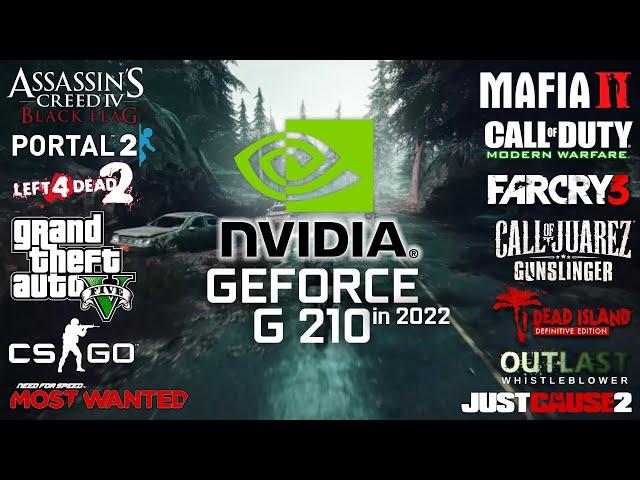 GeForce G210 in 2022 - Test in 15 Games