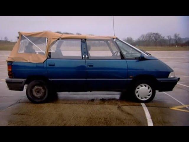 Renault Espace Convertible Challenge - Top Gear - BBC