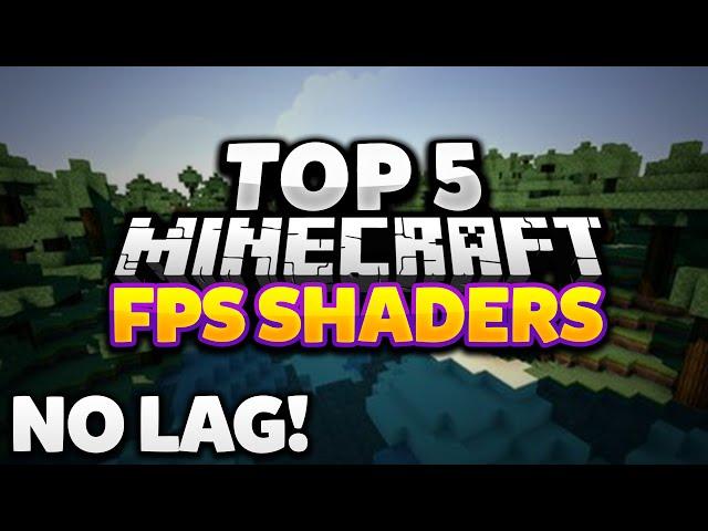 TOP 5 MINECRAFT SHADER PACKS FOR HIGH FPS AND NO LAG! | 2021 No Lag Shaders RuxPlay