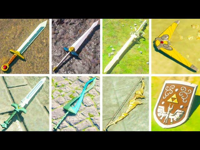 How to Get All Legendary Weapons - Zelda Tears of the Kingdom