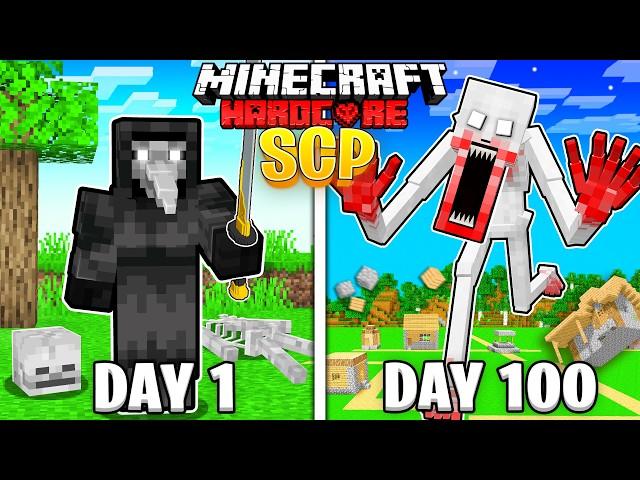 I Survived 100 Days in the SCP Minecraft Mod