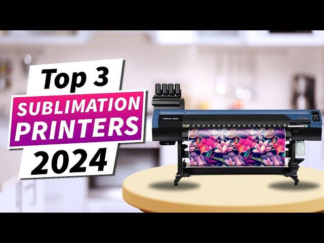 TOP 3 - Best Sublimation Printers for Small Business T Shirts, Heat Transfer on a Budget!