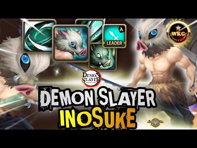 NEW COLAB X DEMON SLAYER! LIGHT INOSUKE HASHIBIRA IS SO INSANE IN RTA SUMMONERS WAR