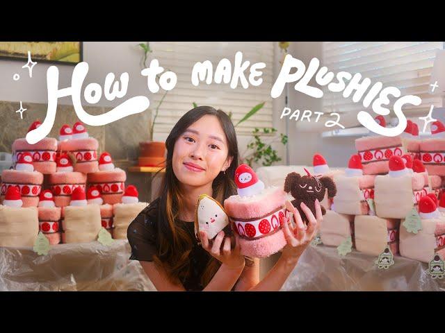 How to Make Plushies Pt 2  from manufacture sampling to receiving goods